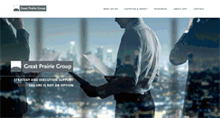 Desktop Screenshot of greatprairiegroup.com